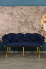 Balon Çay Seti 2+1+1 Lacivert