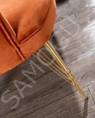 Papatya Çay Seti 2+1+1 Turuncu