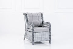 Dimaze Bahçe Seti 3 + 1 + 1 + Masa + 2 Puf