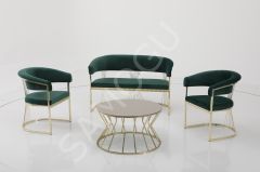 Rio Çay Seti 2+1+1 - Yeşil