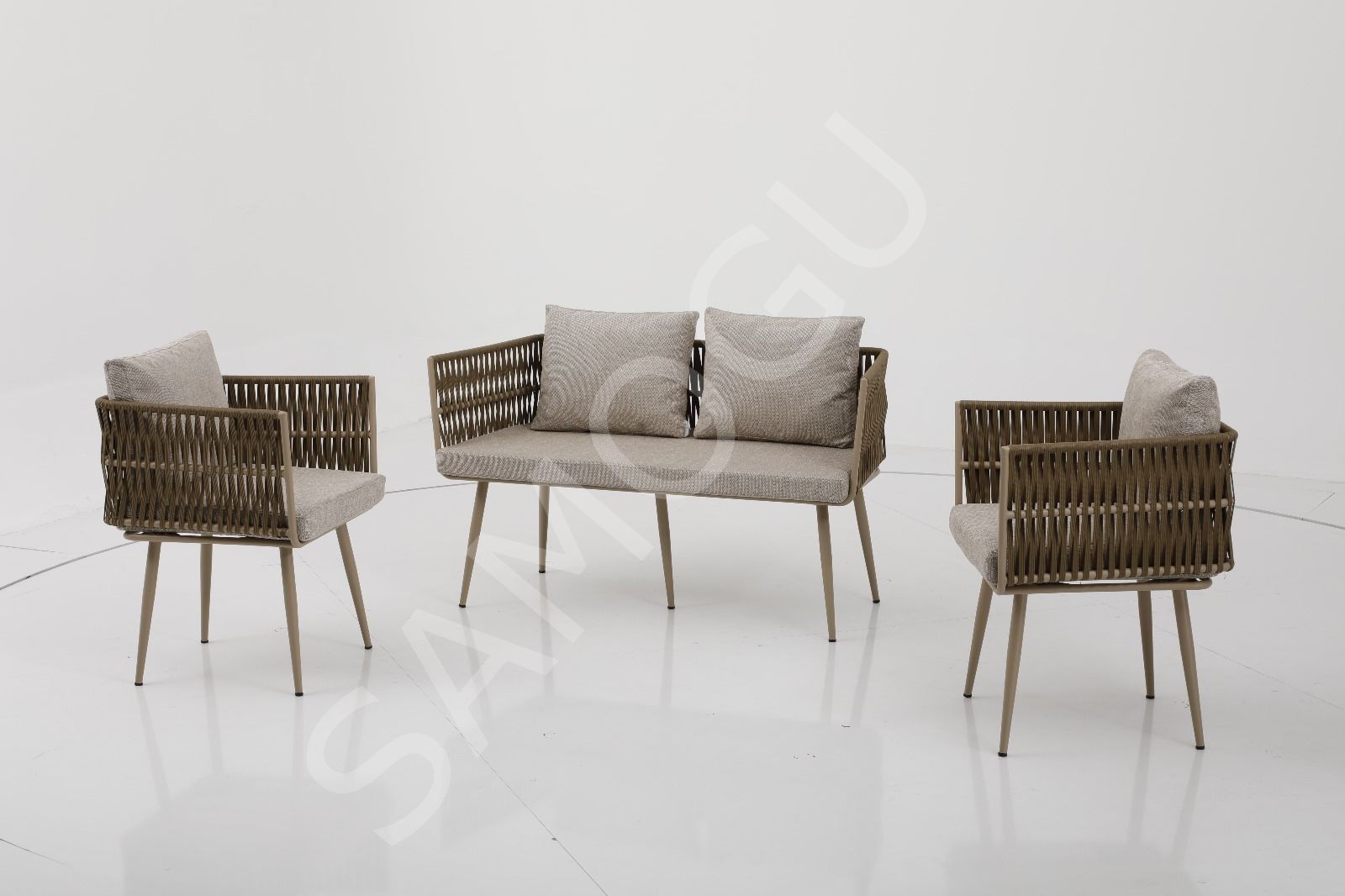 Milano Çay Seti 2+1+1 - Cappucino