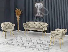 Balon Çay Seti 2+1+1 Bej