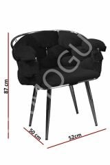 Balon Çay Seti 2+1+1 Hardal Sarı Tekli